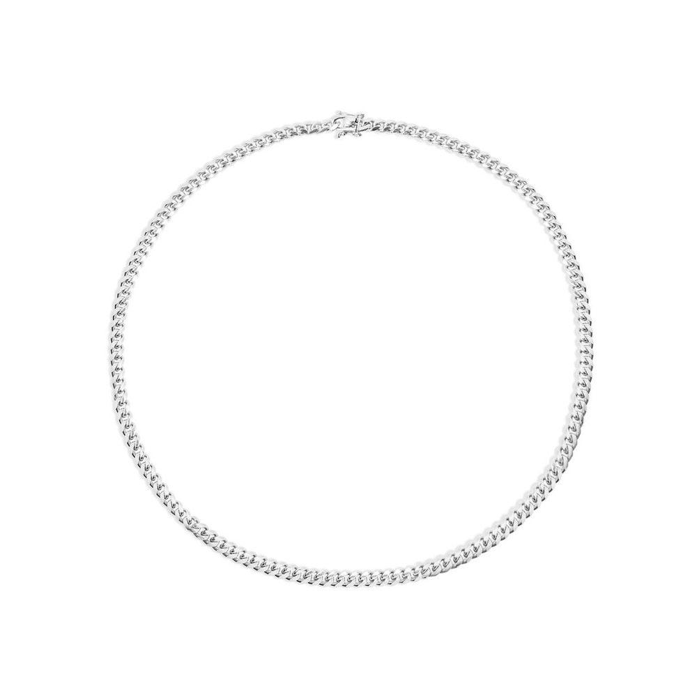 BNWT The M Jewelers 20” Silver Cuban Link Chain